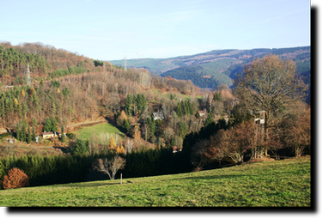 Blick ins "Himmelreich" von Oberhainbrunn